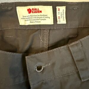 Fjallraven Vidda Pro Black/Gray Women's Pants